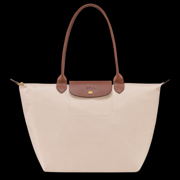 LONGCHAMP Le Pliage Original L Tote bag Canvas- NWT - Color - Paper - Picture 1 of 7